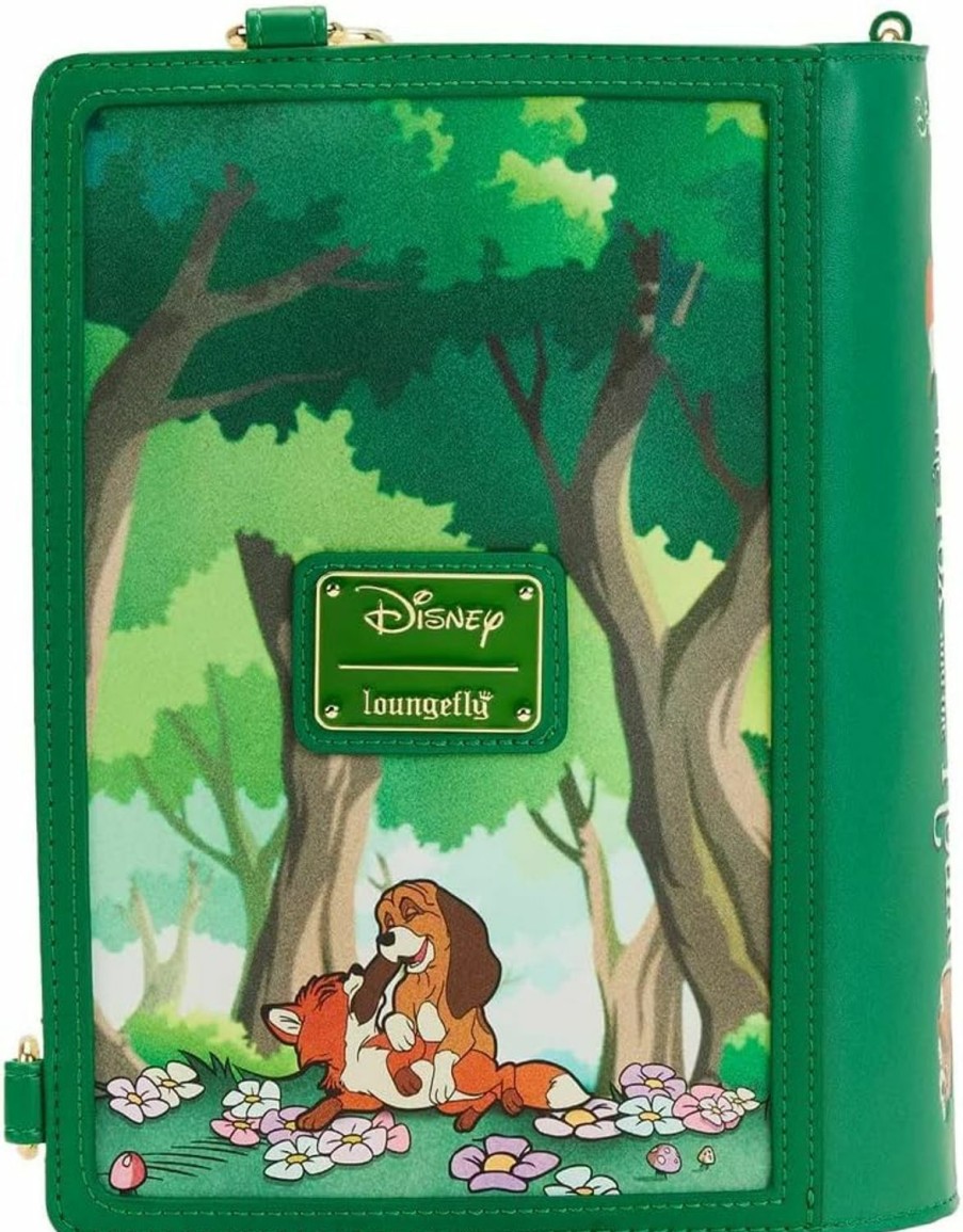 Loungefly Crossbody Handbags | Loungefly Disney Fox And The Hound Convertible Crossbody Bag