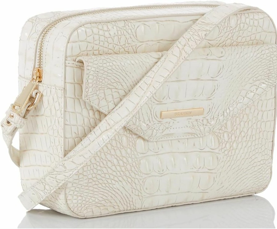 BRAHMIN Crossbody Handbags | Brahmin Shea - Coconut Milk Melbourne