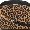 FashionPuzzle Crossbody Handbags | Fashionpuzzle Leopard Paisley Print Small Dome Crossbody With Chain Strap