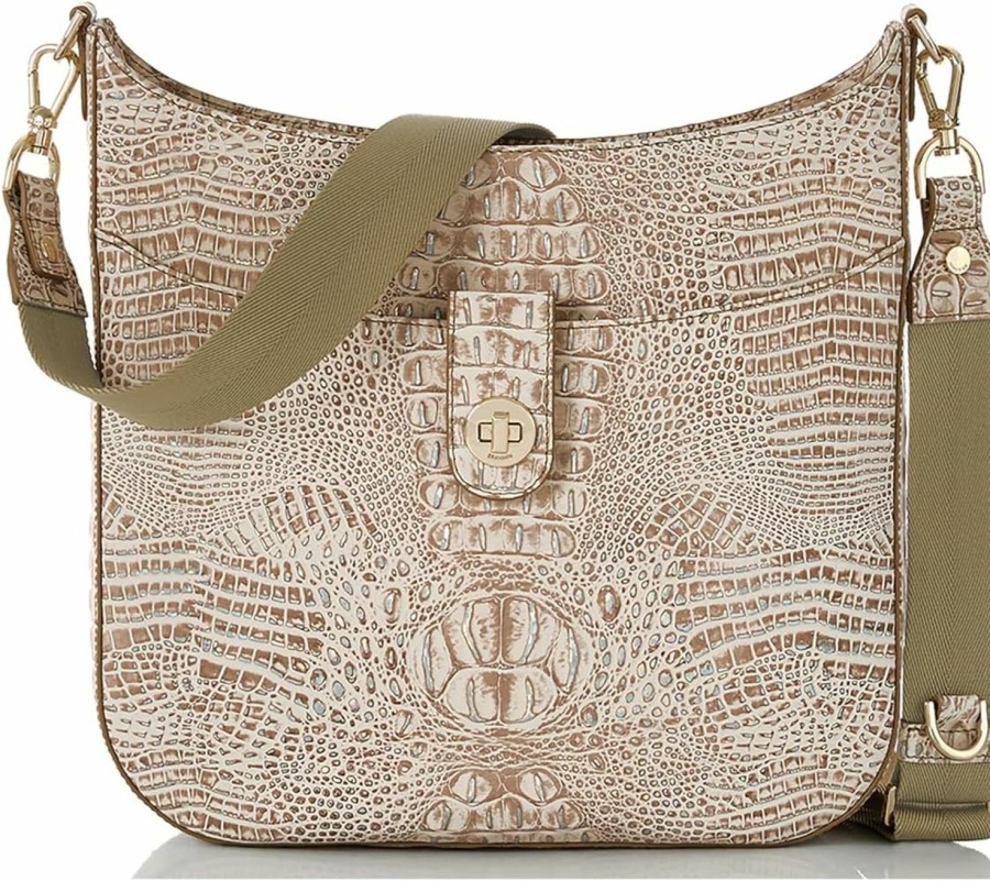 BRAHMIN Crossbody Handbags | Leia - Birch Mini Melbourne