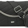 DKNY Crossbody Handbags | Dkny Bodhi Crossbody Bag, Black/Silver