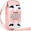 LUI SUI Crossbody Handbags | Lui Sui Fruits Banana Strawberry Milk Box Cross Body Purse Bag Women Phone Wallet Shoulder Bags