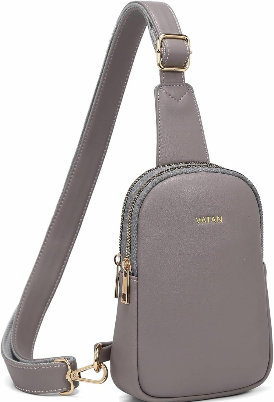 VATAN Crossbody Handbags | Vatan Small Sling Bag For Women Leather Crossbody Bags Fanny Pack Crossbody Chest Bags Purse