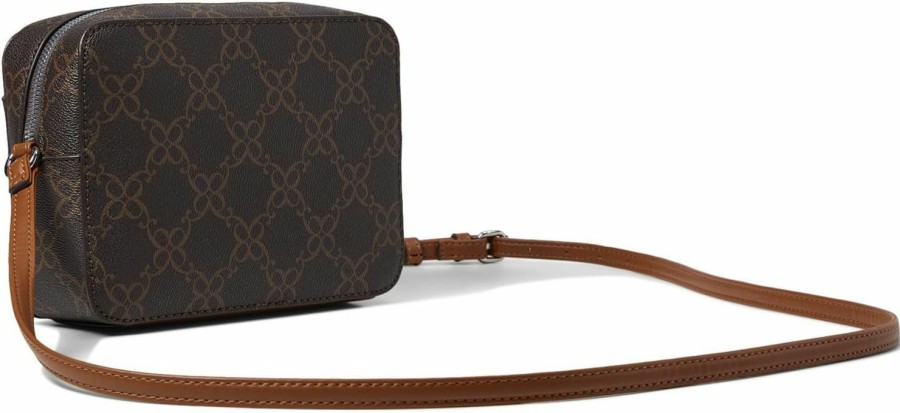 Nine West Crossbody Handbags | Nine West Bowie Mini Camera Crossbody, Brown Logo Multi