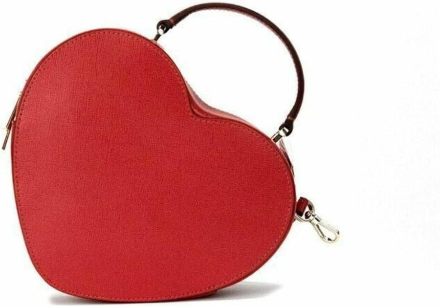 Kate Spade New York Crossbody Handbags | Kate Spade New York Love Shack Heart Purse Crossbody Handbag (Candied Cherry)