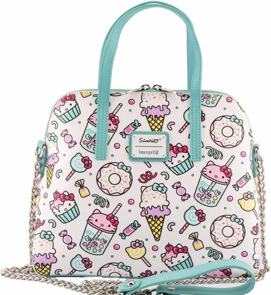 Loungefly Crossbody Handbags | Loungefly Hello Kitty Sweets Treats Crossbody Bag Purse