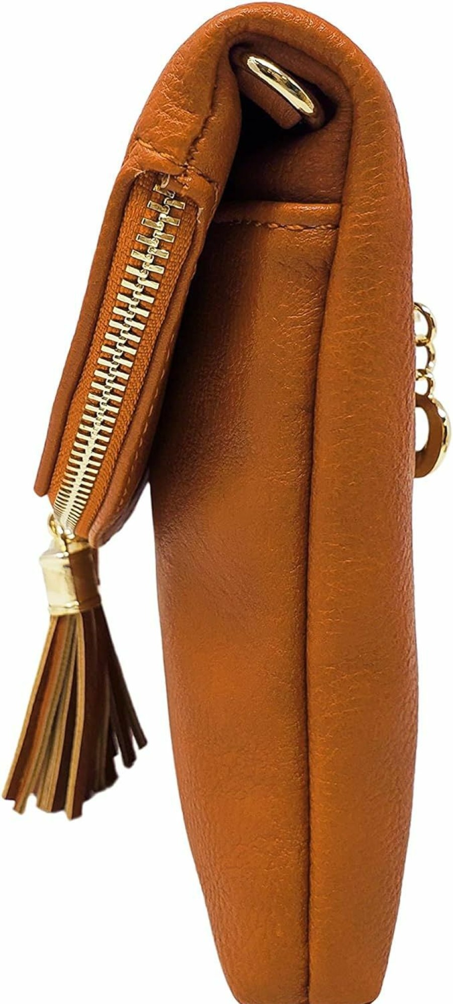 Solene Crossbody Handbags | Solene Womens Envelop Clutch Purse Multi Compartments, 6 Card Slot Inside, Crossbody Bag With Tassels