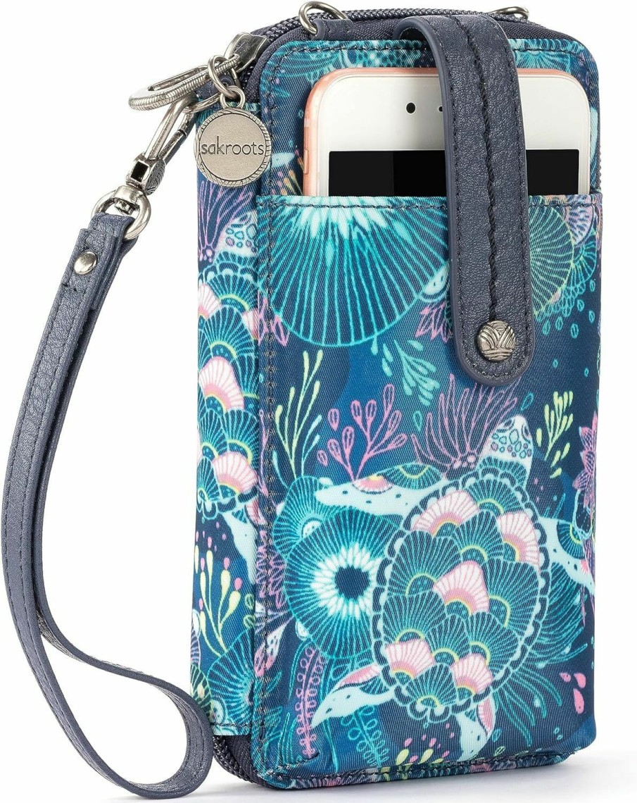 Sakroots Crossbody Handbags | Sakroots Salinas Smartphone Crossbody