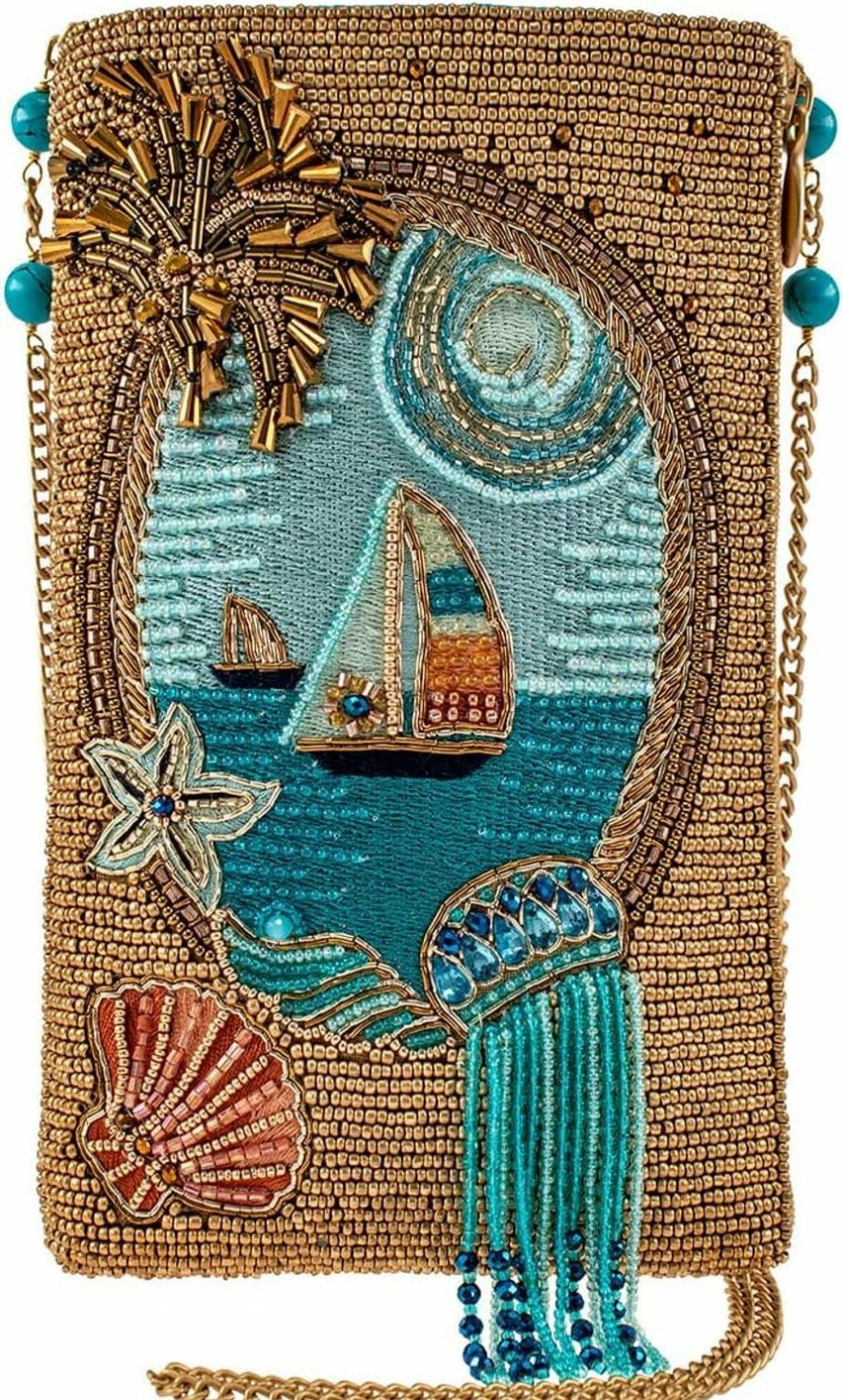 Mary Frances Crossbody Handbags | Mary Frances Sail Away Crossbody Phone Bag, Multi