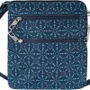 Travelon Crossbody Handbags | Travelon Anti-Theft Classic Slim Dbl Zip Crossbody Bag