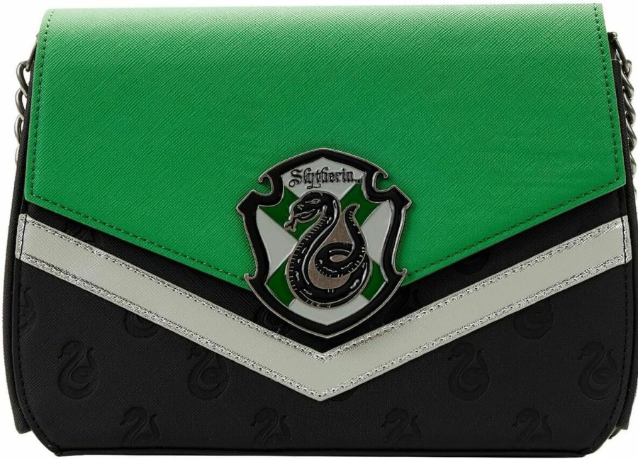 Loungefly Crossbody Handbags | Loungefly Harry Potter Sac A Bandouliere Slytherin Chain Strap