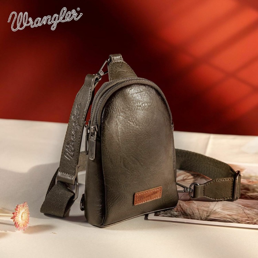 Wrangler Crossbody Handbags | Wrangler Sling Bag For Women Crossbody Bag With Strap