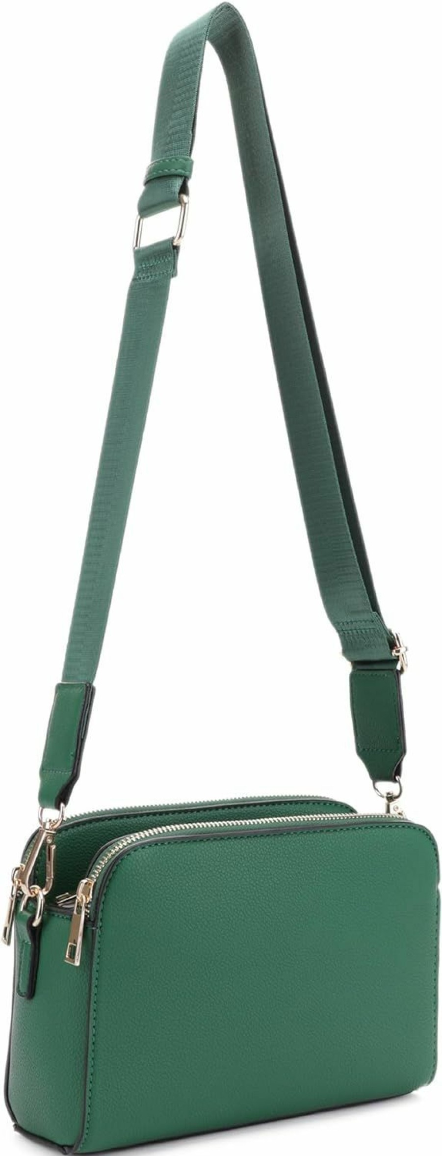 JESSIE & JAMES Crossbody Handbags | Jessie & James Triple Zip Crossbody Concealed Carry Bag Small Crossbody Camera Bag Purse With Wide Shoulder Strap