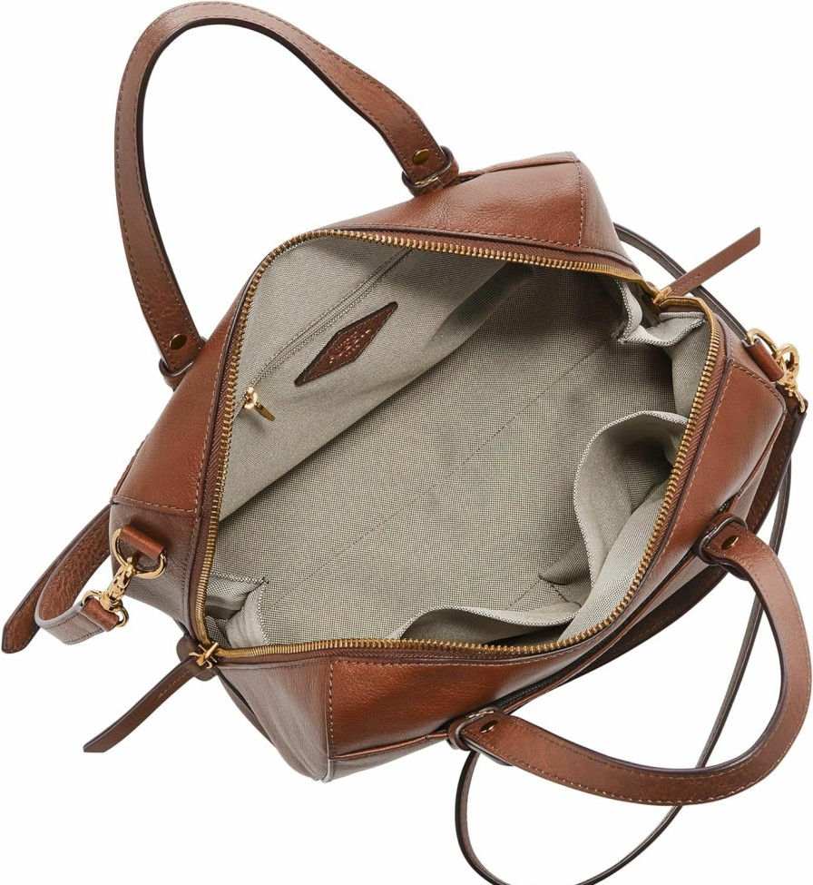 Fossil Crossbody Handbags | Fossil Women'S Rachel Satchel Purse Handbag For Women