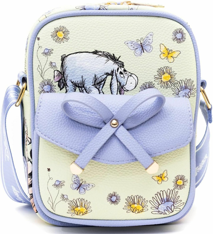 Wondapop Crossbody Handbags | Wondapop Disney Eeyore Luxe 8\" Crossbody Bag