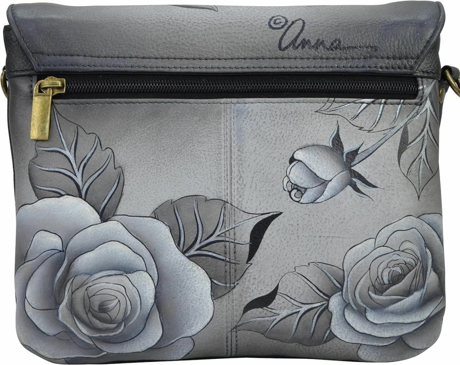 Anna by Anuschka Crossbody Handbags | Anna By Anuschka Hand-Painted Leather