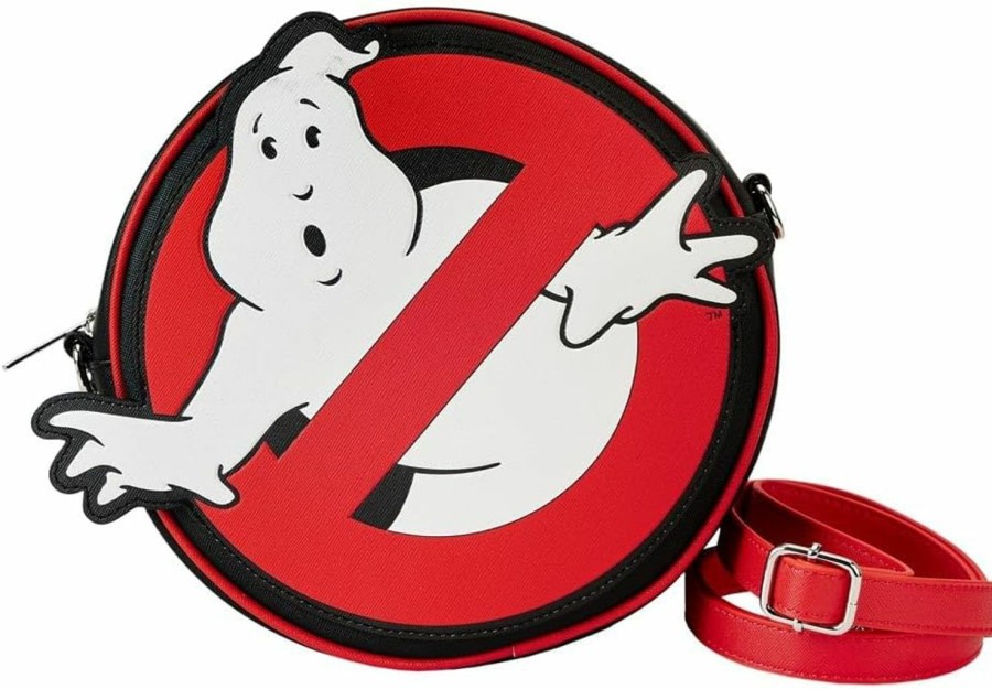 Loungefly Crossbody Handbags | Loungefly Sony Ghostbusters No Ghost Logo Crossbody Purse