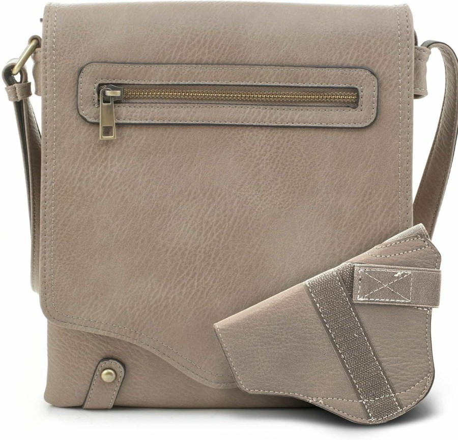 JESSIE & JAMES Crossbody Handbags | Jessie & James Cheyanne Concealed Carry Crossbody Bag With Lock And Key