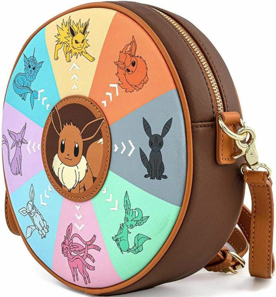 Loungefly Crossbody Handbags | Loungefly X Pokemon Eevee Evolutions Canteen Crossbody