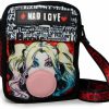 Buckle-Down Crossbody Handbags | Buckle Down Dc Comics Bag, Cross Body, Harley Quinn, Mad Love, Canvas