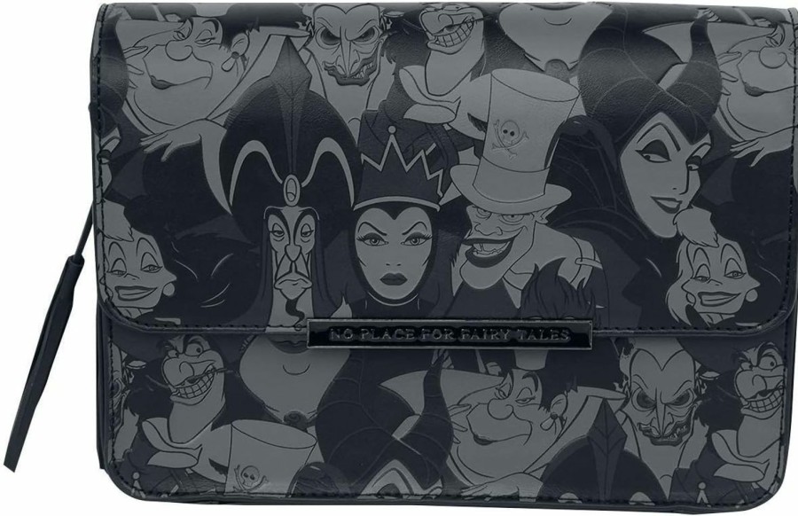 Loungefly Crossbody Handbags | Loungefly X Disney Villains Debossed Crossbody Bag