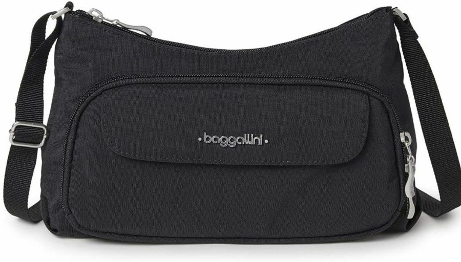 Baggallini Crossbody Handbags | Baggallini Everyday Crossbody Bag For Women - 10.5X7 Inch Small Crossbody Travel Bag With Wallet