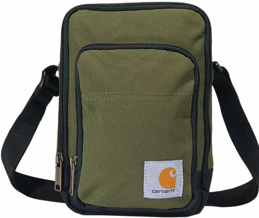 Carhartt Crossbody Handbags | Carhartt Gear B0000305 Cross Body Zip Bag - One Size Fits All - Basil