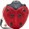 Betsey Johnson Crossbody Handbags | Betsey Johnson Lady In Red Crossbody