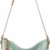 The Sak Crossbody Handbags | The Sak Ashalnd Leather Crossbody Purse - Premium Leather Women'S Handbag For Everyday & Travel - Cross Body Bag With Zipper Closure & Adjustable Shoulder Bag Strap - Aqua