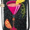 Mary Frances Crossbody Handbags | Mary Frances Take A Sip, Black