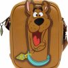 Buckle-Down Crossbody Handbags | Scooby Doo Bag, Cross Body, Scooby Doo Smiling Face And Spots, Brown, Vegan Leather