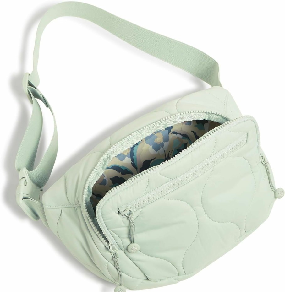 Vera Bradley Crossbody Handbags | Vera Bradley Women'S Featherweight Belt Bag Sling Crossbody