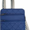 Travelon Crossbody Handbags | Travelon Anti-Theft Boho Slim Crossbody, Lush Blue