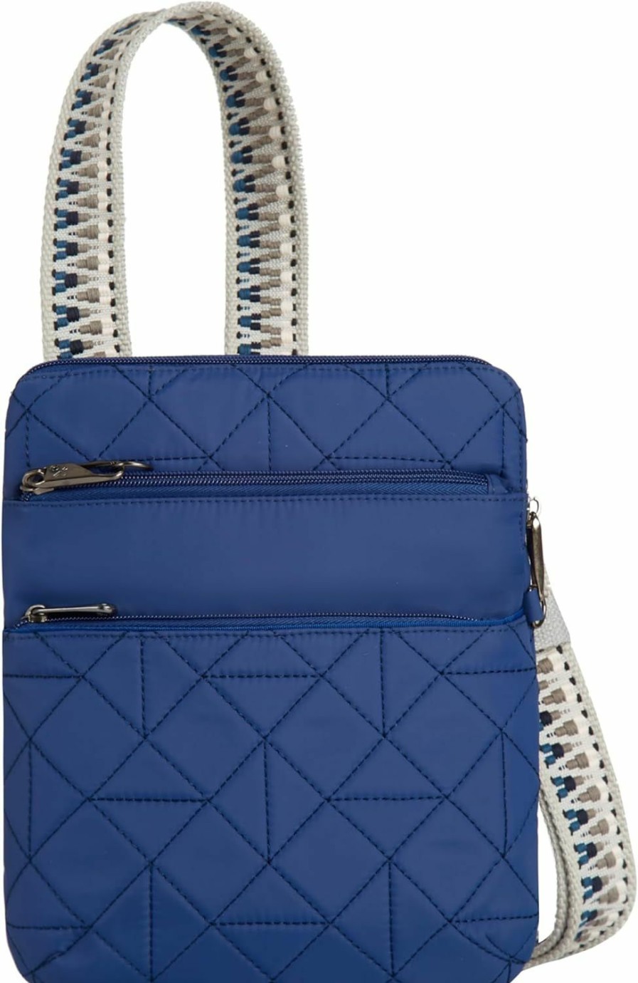 Travelon Crossbody Handbags | Travelon Anti-Theft Boho Slim Crossbody, Lush Blue