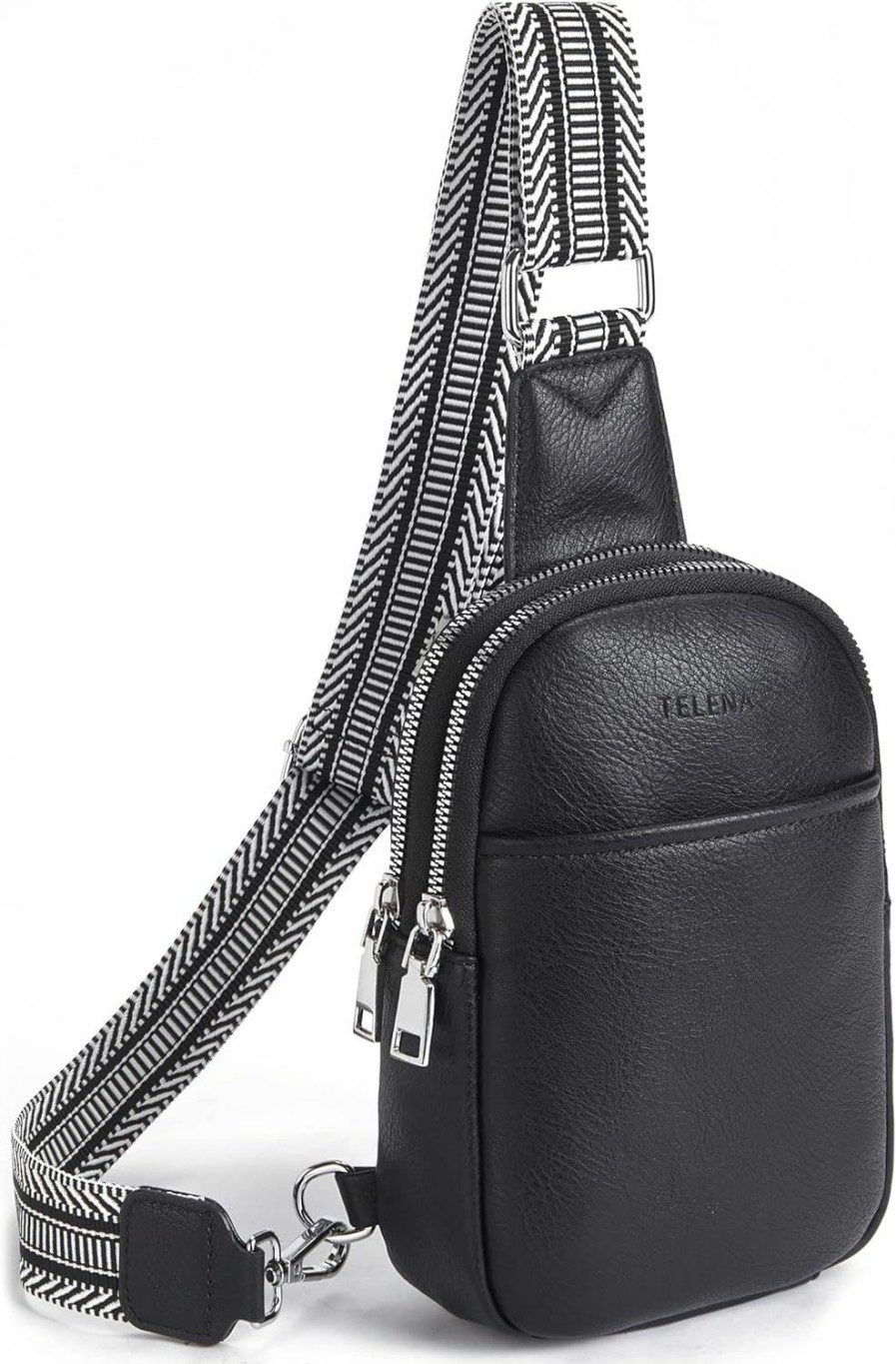 Telena Crossbody Handbags | Telena Small Sling Bag For Women Vegan Leather Fashionable Fanny Pack Crossbody Bags For Women Chest Bag For Travel