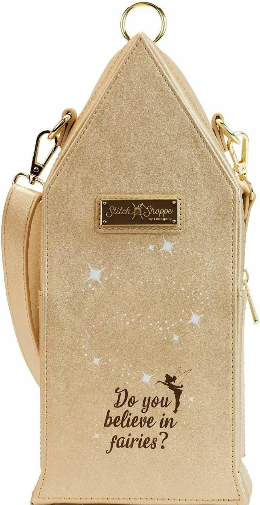 Loungefly Crossbody Handbags | Loungefly Stitch Shoppe Disney Tinker Bell Lantern Crossbody Bag