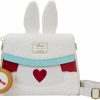 Loungefly Crossbody Handbags | Loungefly Alice In Wonderland White Rabbit Crossbody Bag