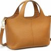 Kattee Crossbody Handbags | Kattee Genuine Leather Purses And Handbags For Women Crossbody Shoulder Tote Bag Soft Satchel Top Handle