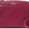 Kate Spade New York Crossbody Handbags | Kate Spade Monica Leather Crossbody (Dark Raspberry)