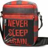 Buckle-Down Crossbody Handbags | Buckle Down Horror Bag, Cross Body, A Nightmare On Elm Street, Freddy Krueger Stripes, Canvas