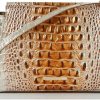 BRAHMIN Crossbody Handbags | Hillary - Macchiato Ombre Melbourne