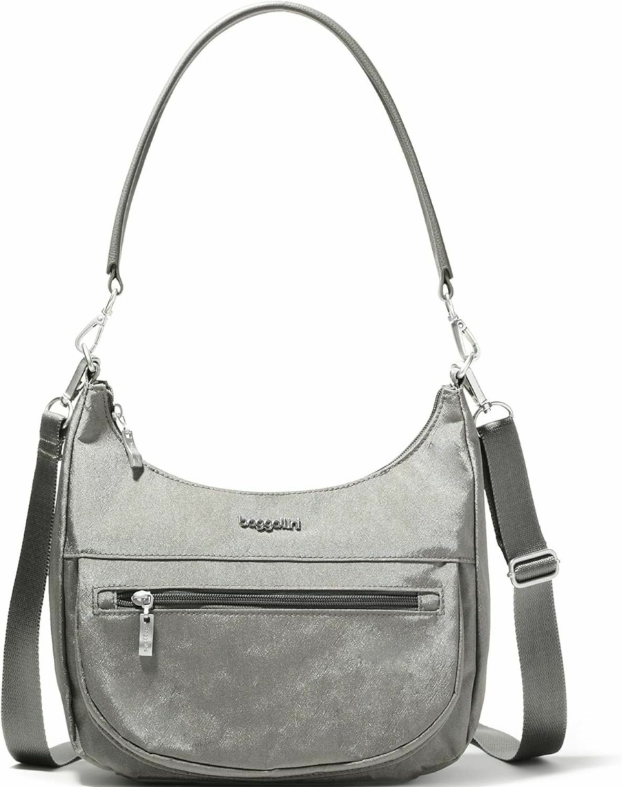 Baggallini Crossbody Handbags | Baggallini Modern Pocket Half Moon Bag