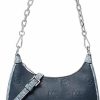 Michael Kors Crossbody Handbags | Michael Kors Cora Medium Zip Pouchette Shoulder Crossbody Bag (Navy Multi) (Navy Multi)