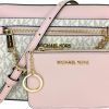 Michael Kors Crossbody Handbags | Michael Kors Jet Set Large Logo Crossbody Bag With Matching Logo Coin Pouch