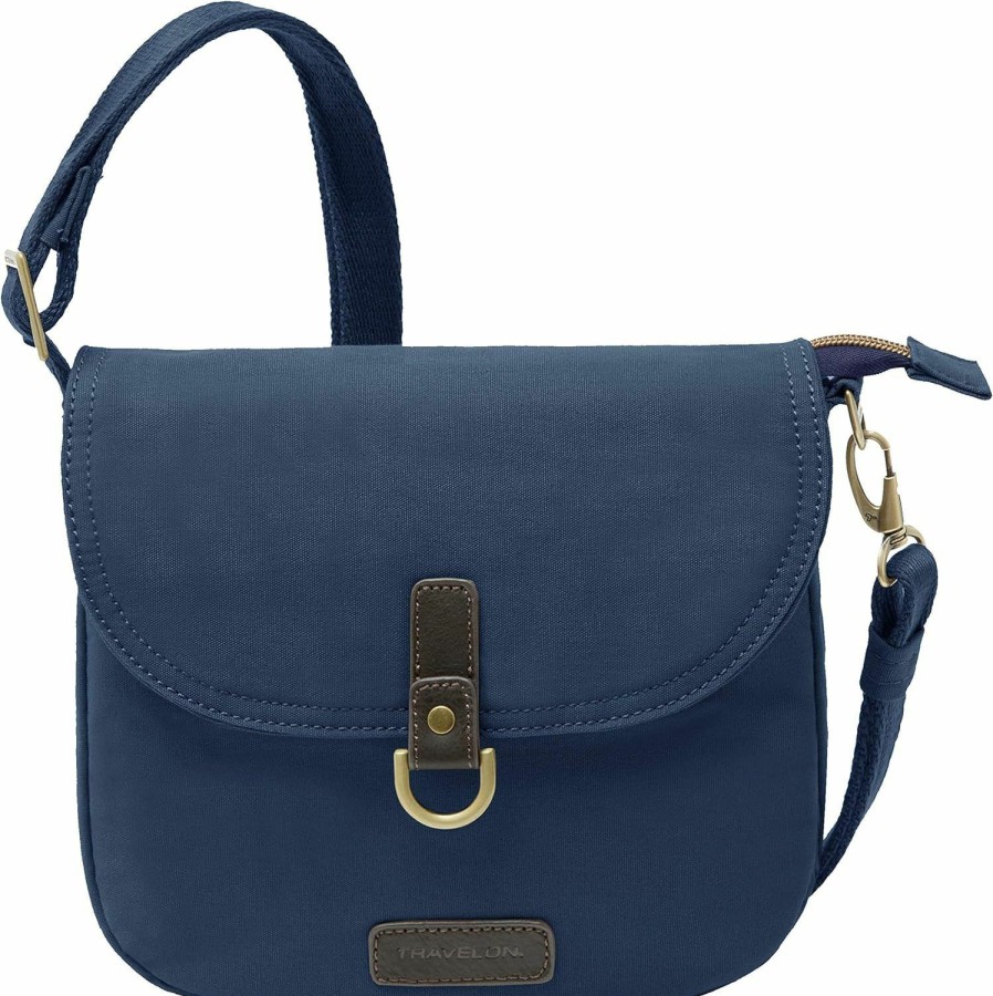 Travelon Crossbody Handbags | Travelon Anti-Theft Courier Saddle Crossbody