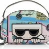 Karl Lagerfeld Paris Crossbody Handbags | Karl Lagerfeld Paris Maybelle Crossbody Handbag, Blush