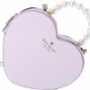 Kate Spade Crossbody Handbags | Kate Spade Love Shack Pearl Crossbody Purse Leather Heart Kf516 (Lilac Moonlight)