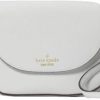 Kate Spade New York Crossbody Handbags | Kate Spade New York Leila Mini Flap Crossbody (Quill Grey)