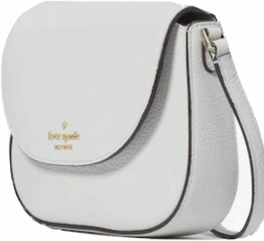 Kate Spade New York Crossbody Handbags | Kate Spade New York Leila Mini Flap Crossbody (Quill Grey)