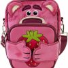 Loungefly Crossbody Handbags | Loungefly Pixar Toy Story Lotso Plush Crossbuddies Crossbody Bag With Coin Bag